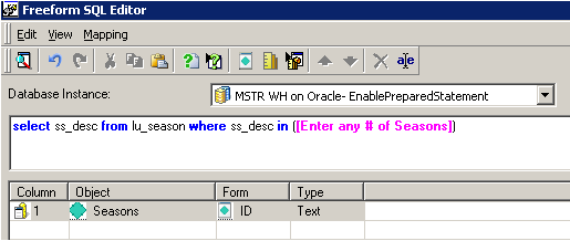 oracle sql prompt user input