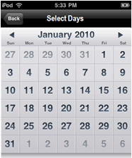 Esempio di prompt Calendario