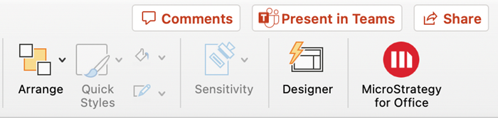 Office on Mac の [個人用アドイン]
