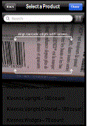 Prompt to scan a barcode