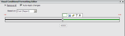 Editor de Formatação Condicional Visual Editor de Formatação Condicional Visual